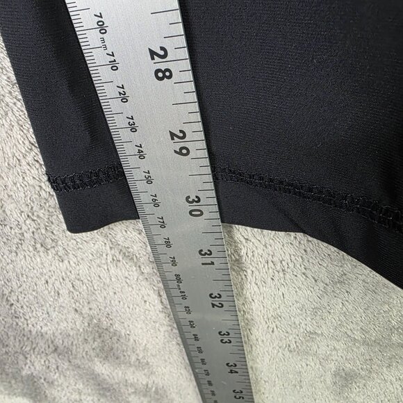 Womens Black LEG3ND Jogger Pants Drawstring Elastic Waistband Zippered Pockets S - Picture 7 of 10